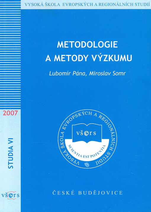 Metodologie a metody výzkumu