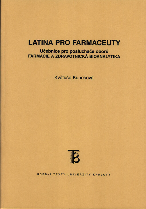 Latina pro farmaceuty