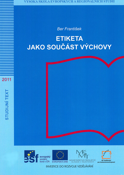 Etiketa jako součást výchovy