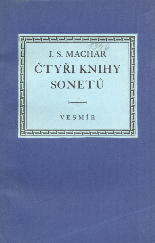 Čtyři knihy sonetů :1890-1892, 9. vyd.