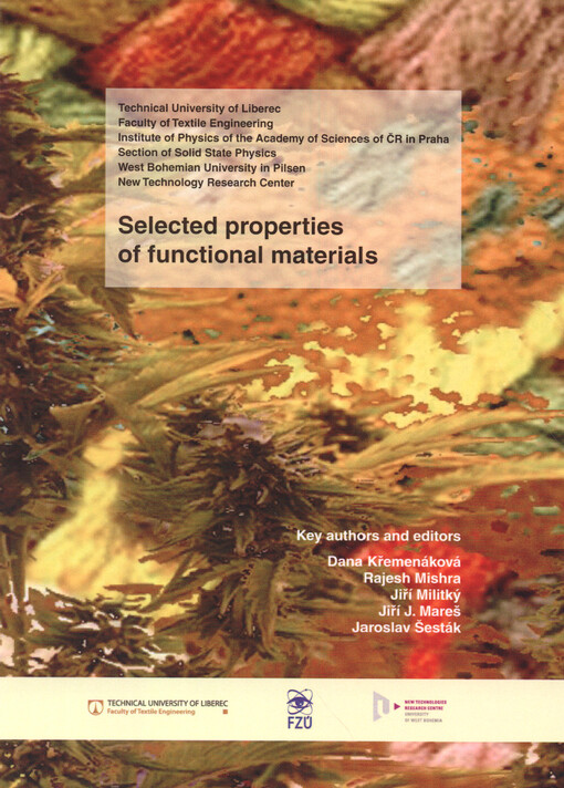 Selected properties of functional materials
