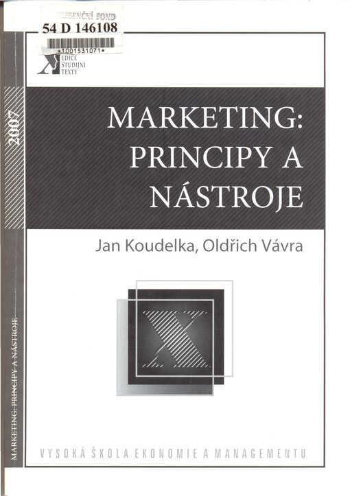 Marketing: principy a nástroje