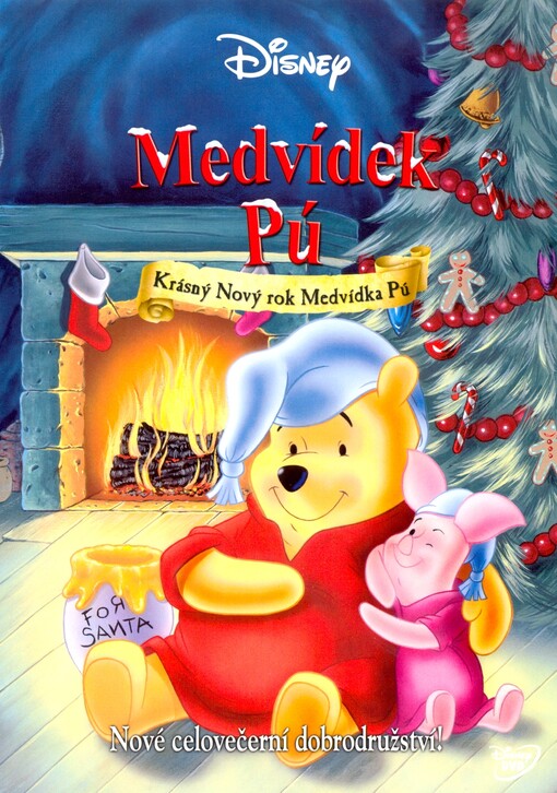 Medvídek Pú.Krásný Nový rok Medvídka Pú