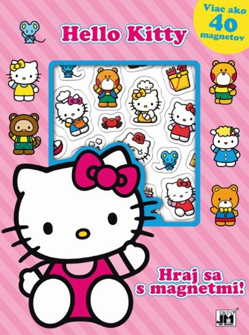 Hello Kitty :hraj sa s magnetmi!