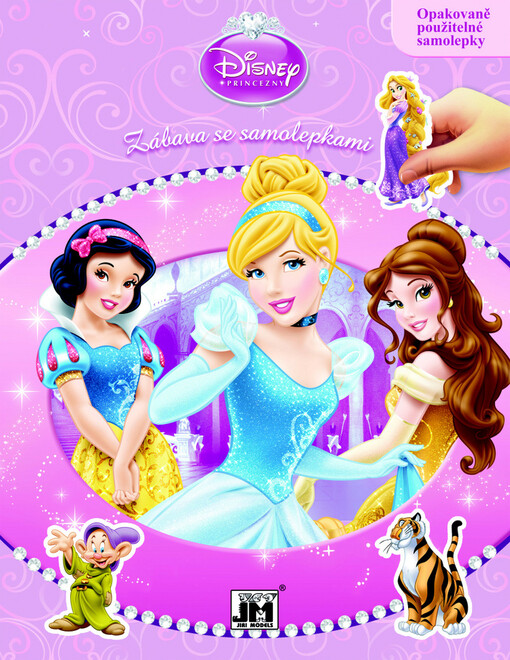 Disney princezny :[zábava se samolepkami]