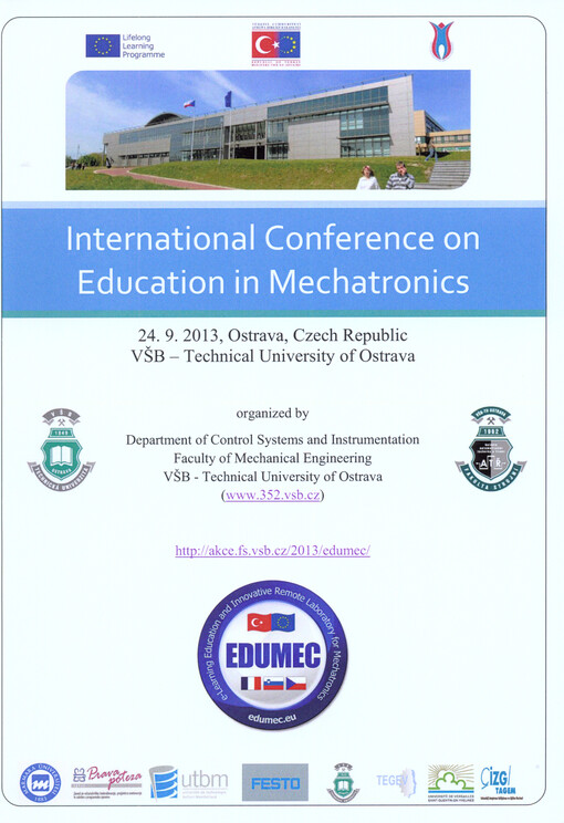 Proceedings of the International Conference on Education in Mechatronics :24th September 2013, Ostrava