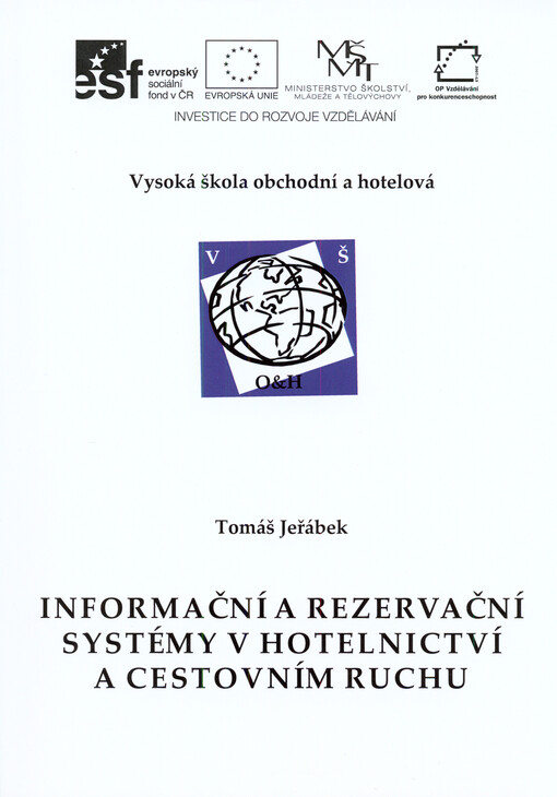 Informační a rezervační systémy v hotelnictví a cestovním ruchu