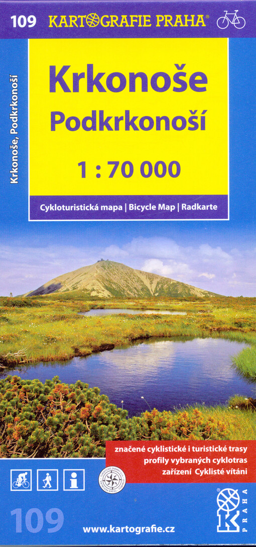 KrkonošePodkrkonoší : cykloturistická mapa 1:70 000