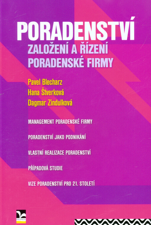 Poradenství :založení a řízení poradenské firmy
