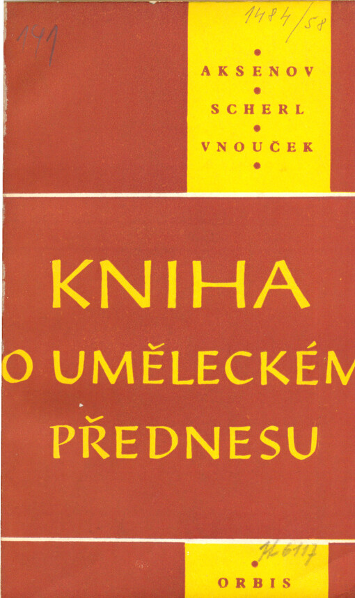 Kniha o uměleckém přednesu