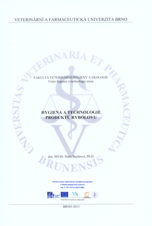 Hygiena a technologie produktů rybolovu