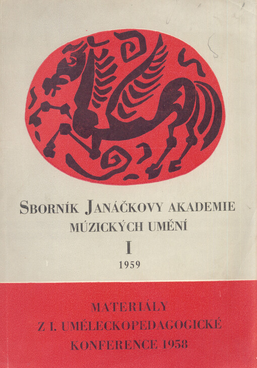 Sborník Janáčkovy akademie múzických umění