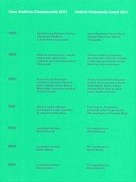 Cena Jindřicha Chalupeckého 2013 / Jindřich Chalupecký Award 2013