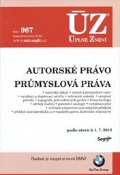 ÚZ č. 967 Autorské právo; Úplné znění předpisů
