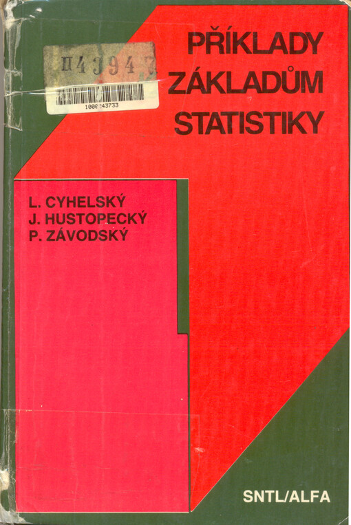 Příklady k základům statistiky :celostátní vysokoškolská příručka pro studenty ekonomických fakult