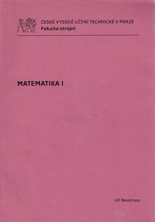 Matematika I