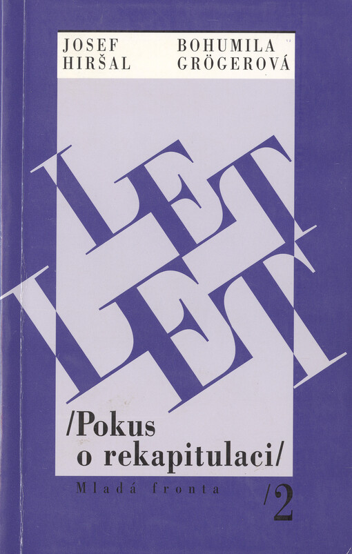 Let let: pokus o rekapitulaci, [1. vyd.]