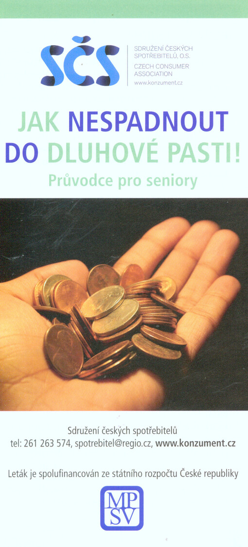 Jak nespadnout do dluhové pasti! :průvodce pro seniory