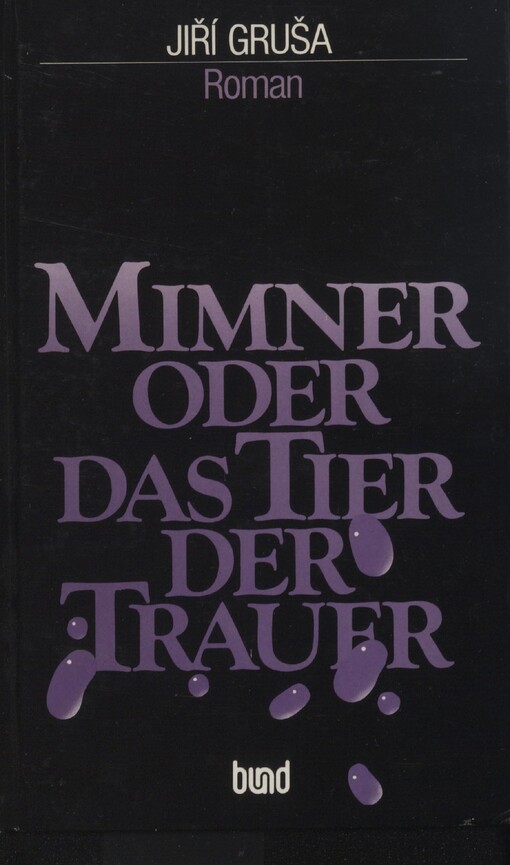 Mimner oder Das Tier der Trauer 