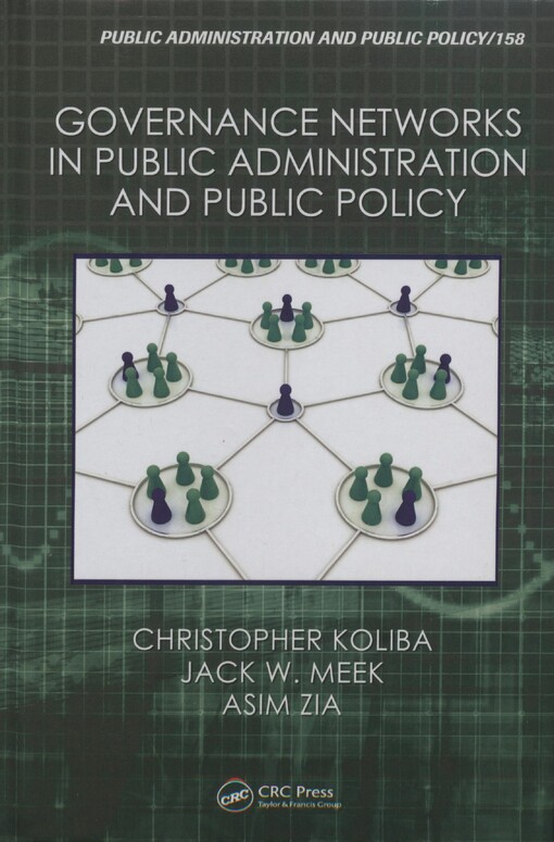 Governance networks in public administration and public policy