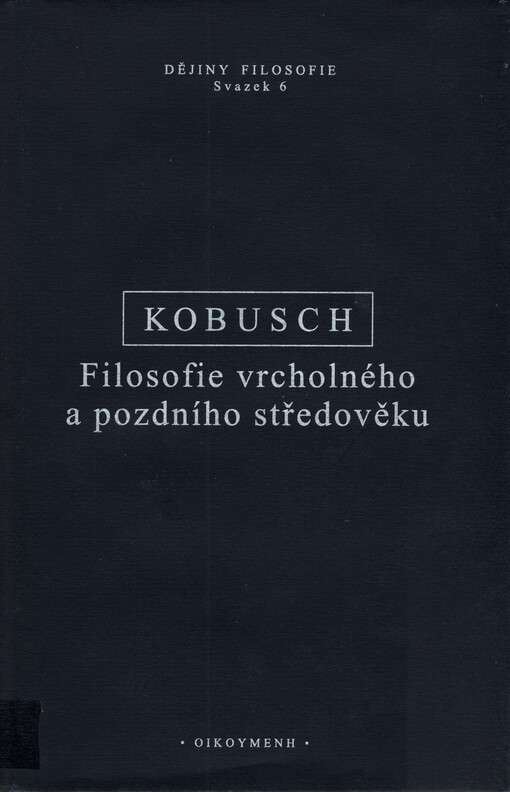Filosofie vrcholného a pozdního středověku