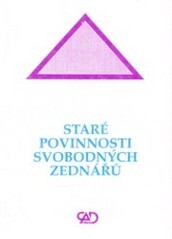 Staré povinnosti svobodných zednářů.