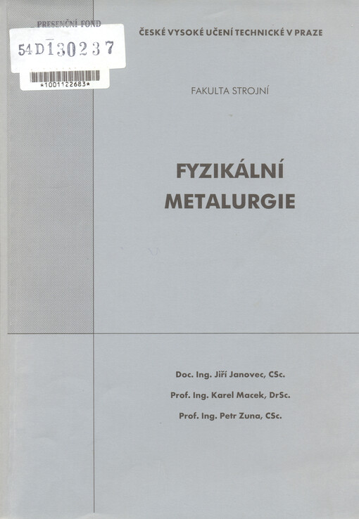 Fyzikální metalurgie