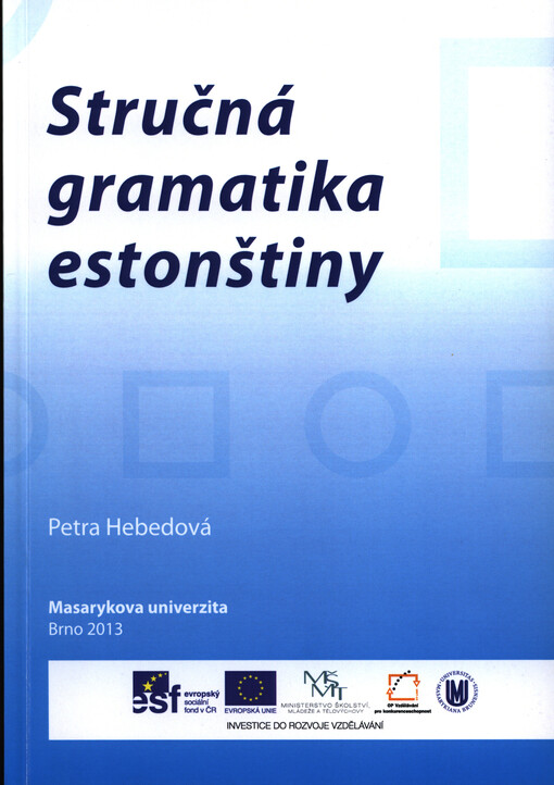 Stručná gramatika estonštiny