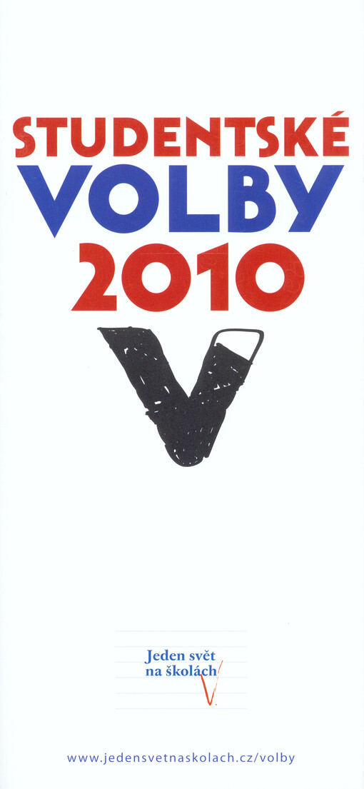 Studentské volby 2010 : jeden svět na školách