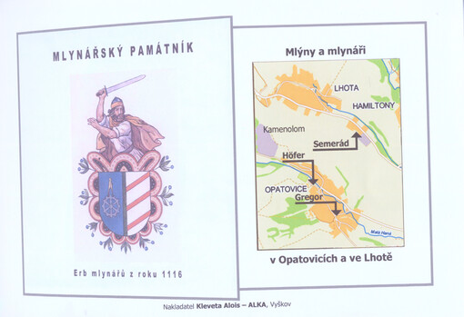 Mlýny a mlynáři v Opatovicích a ve Lhotě :vzpomínky a dokumenty