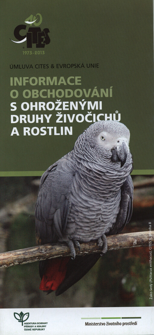 Informace o obchodování s ohroženými druhy živočichů a rostlin :úmluva CITES & Evropská unie