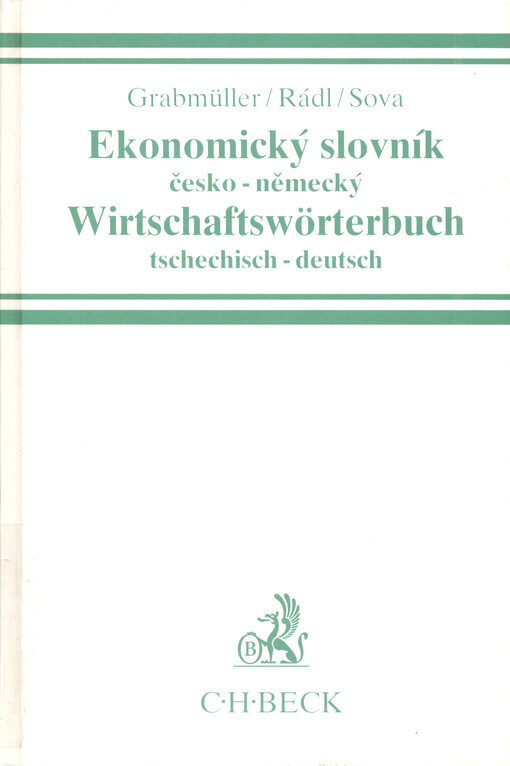 Ekonomický slovník česko-německý