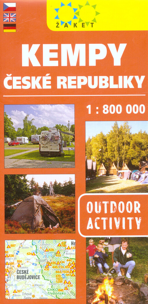 Kempy České republikyCamping-sites of the Czech Republic = Campingplätze in der Tschechischen Republik
