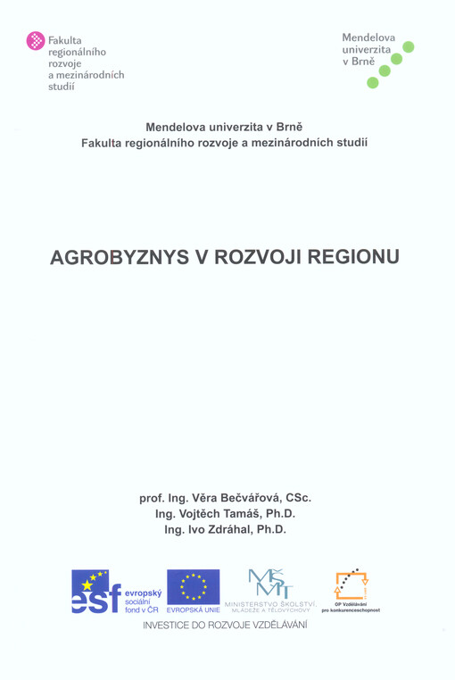 Agrobyznys v rozvoji regionu