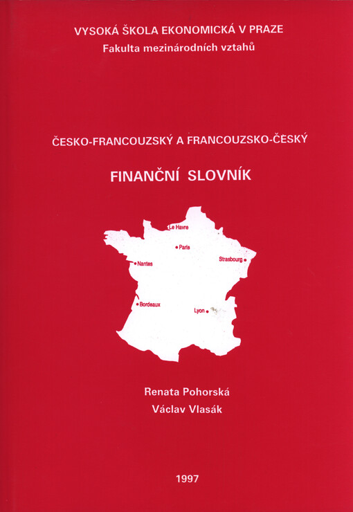 Česko-francouzský a francouzsko-český finanční slovník