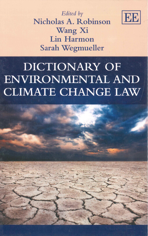 Dictionary of environmental and climate change law