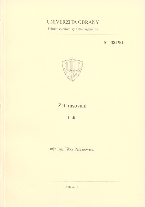 Zatarasování - I :studijní text
