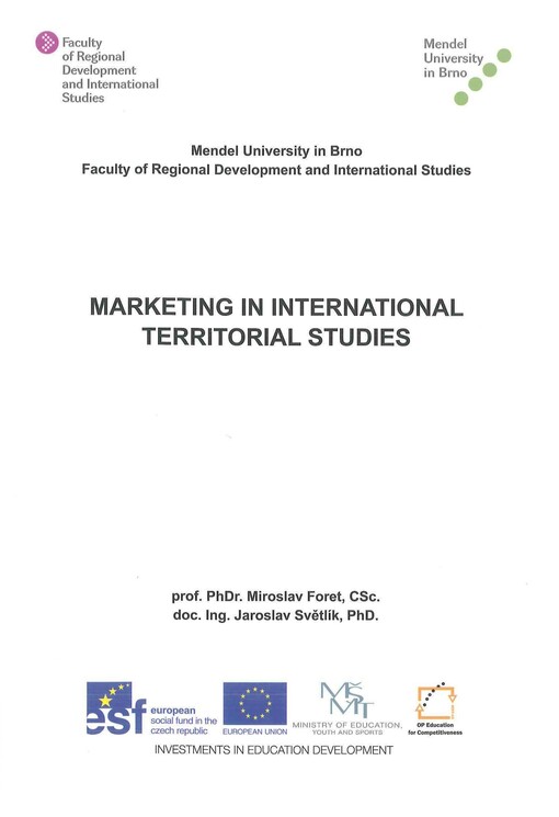 Marketing in international territorial studies