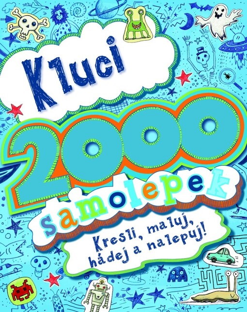 Kluci 2000 samolepek