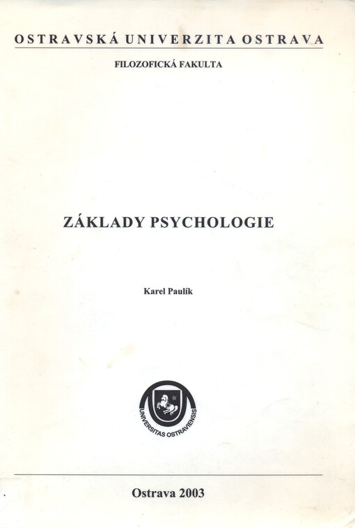 Základy psychologie