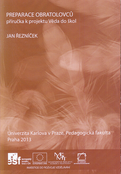 Preparace obratlovců :příručka k projektu Věda do škol