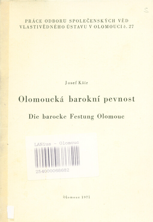 Olomoucká barokní pevnost