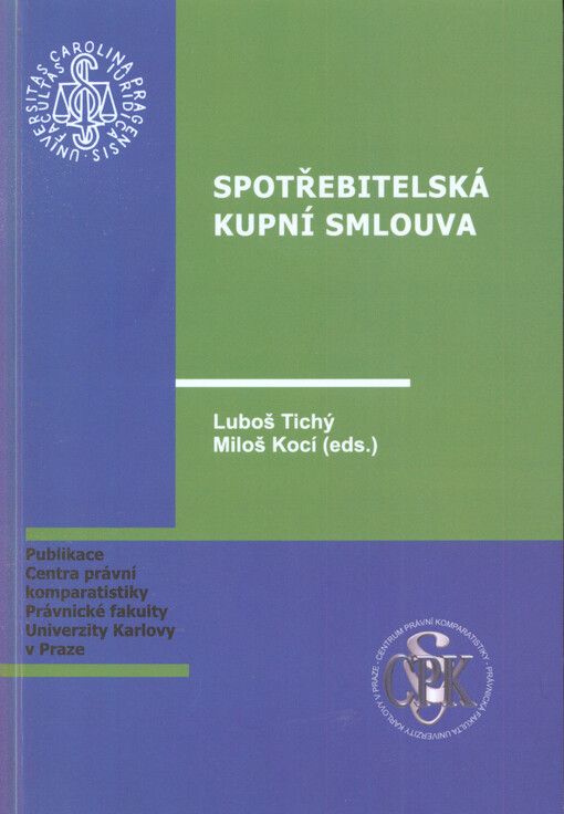 Spotřebitelská kupní smlouva