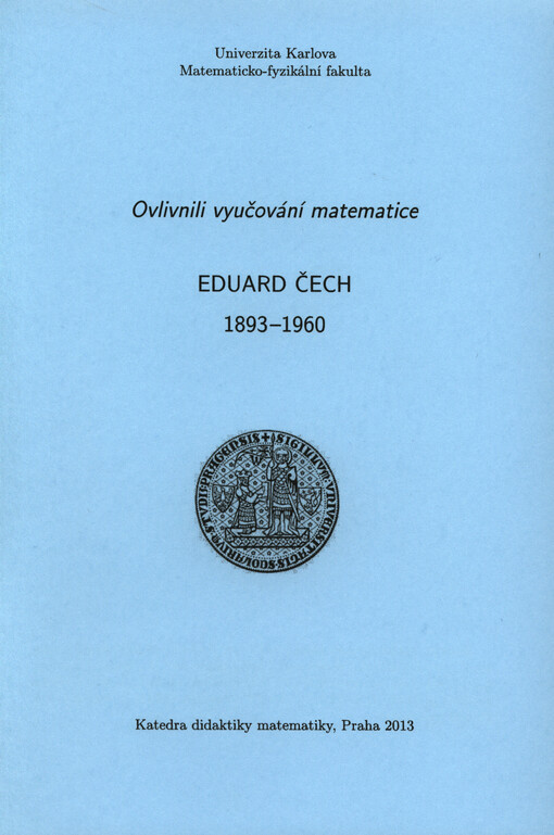 Eduard Čech :1893-1960