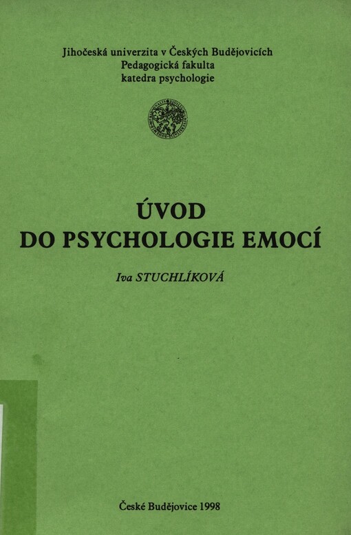Úvod do psychologie emocí