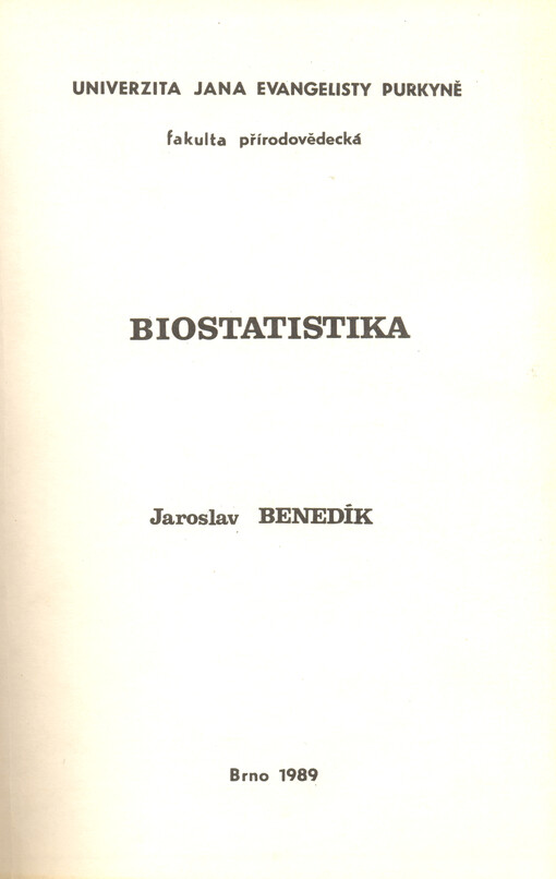 Biostatistika