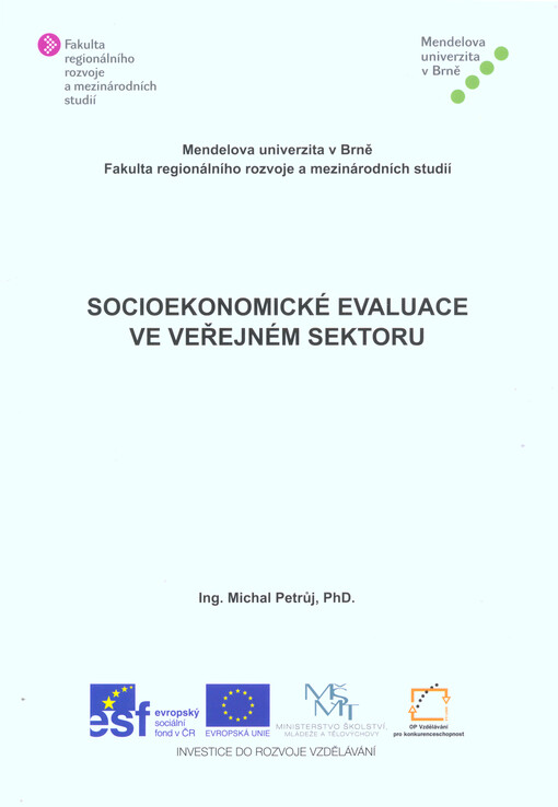Socioekonomické evaluace ve veřejném sektoru