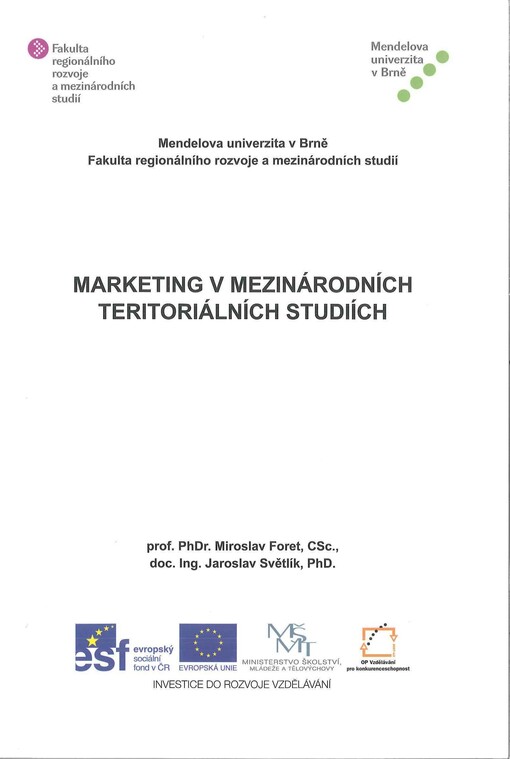 Marketing v mezinárodních teritoriálních studiích