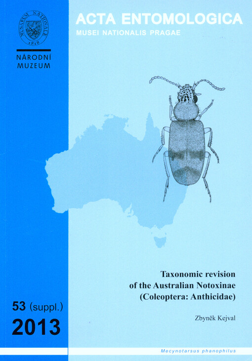 Taxonomic revision of the Australian Notoxinae (Coleoptera: Anthicidae)