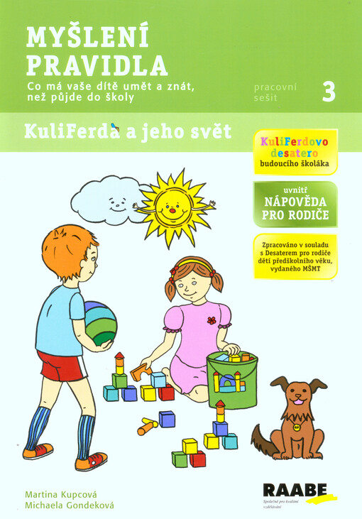 Myšlení, pravidla - pracovní sešit 3